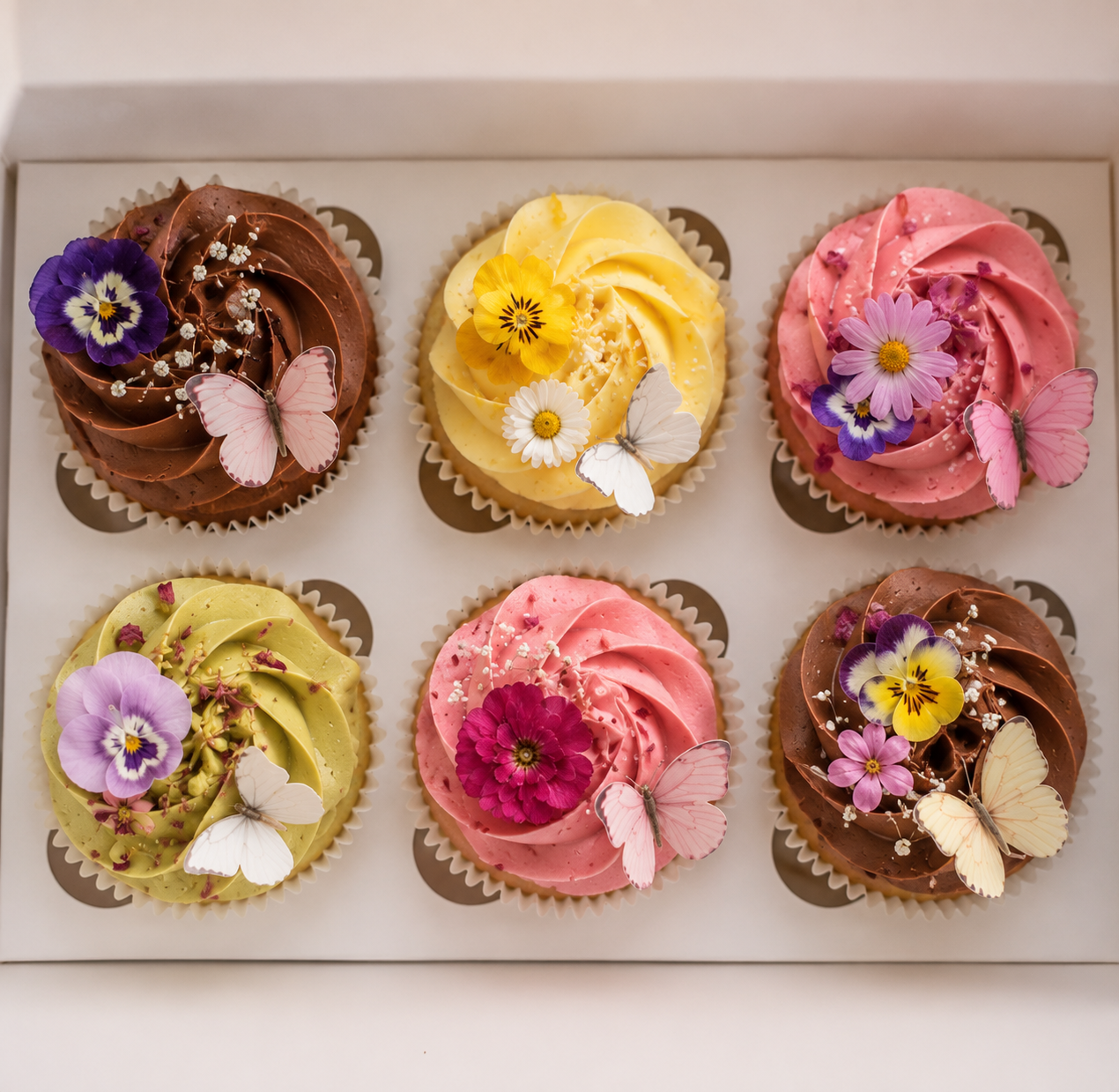 Box of 6 Cupcakes